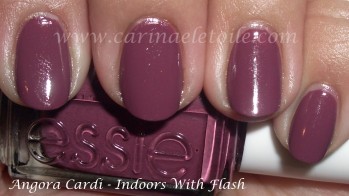 Essie Angora Cardi Indoors With Flash