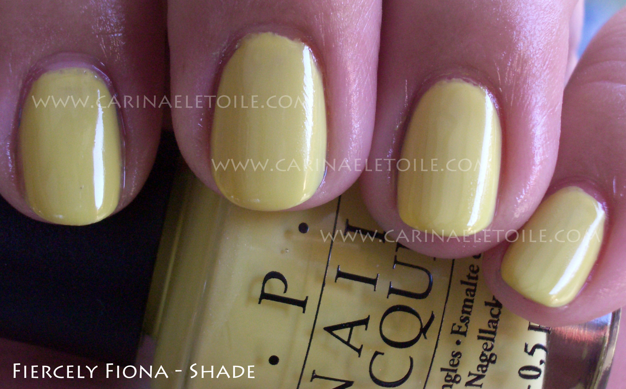 OPI Fiercely Fiona Shade