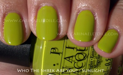 OPI Who The Shrek Are You Sunlight