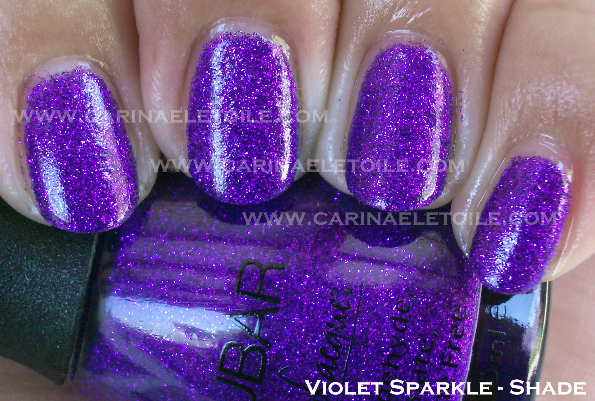 Nubar Violet Sparkle Shade