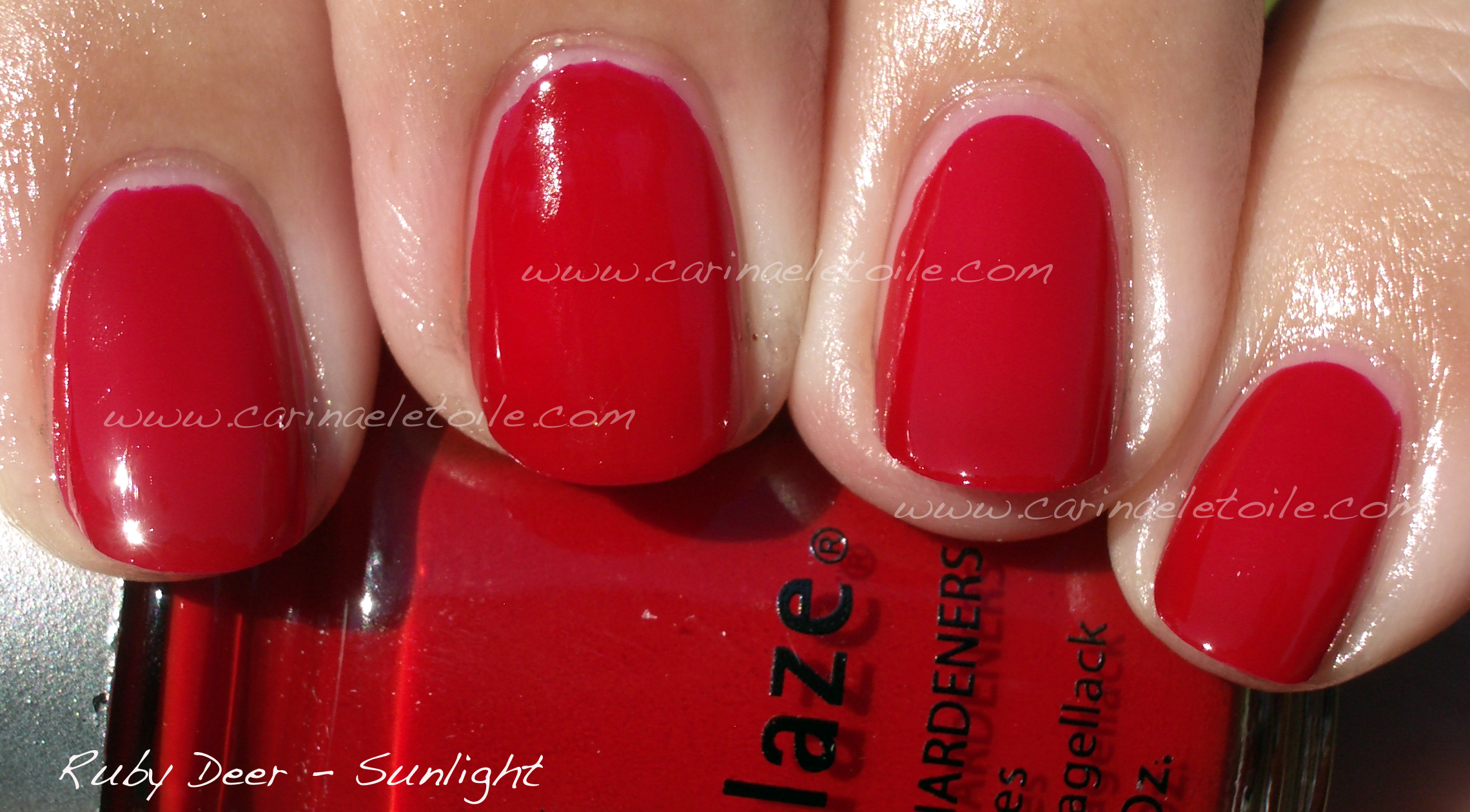 CG Ruby Deer Sunlight