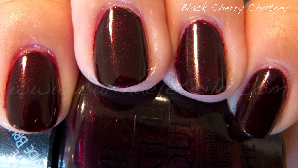 OPI Black Cherry Chutney