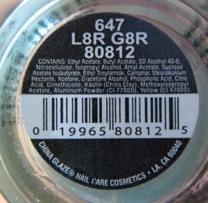 CG L8r G8R Label