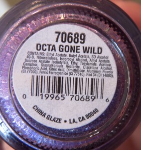 CG Octa Gone Wild Label
