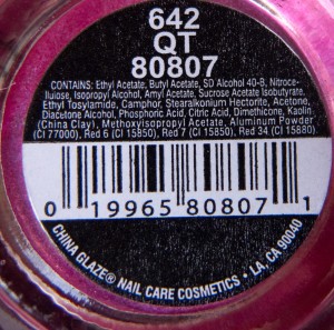 CG QT Label