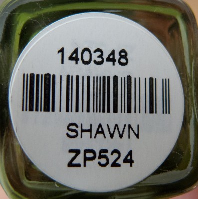 Zoya Shawn Label Zoya Shawn Label