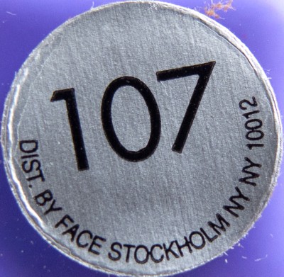 Face Stkhm 107 label