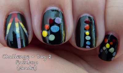 Challenge Day 2 Rainbow Shade