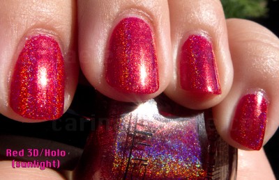 GG Red Holo Sunlight